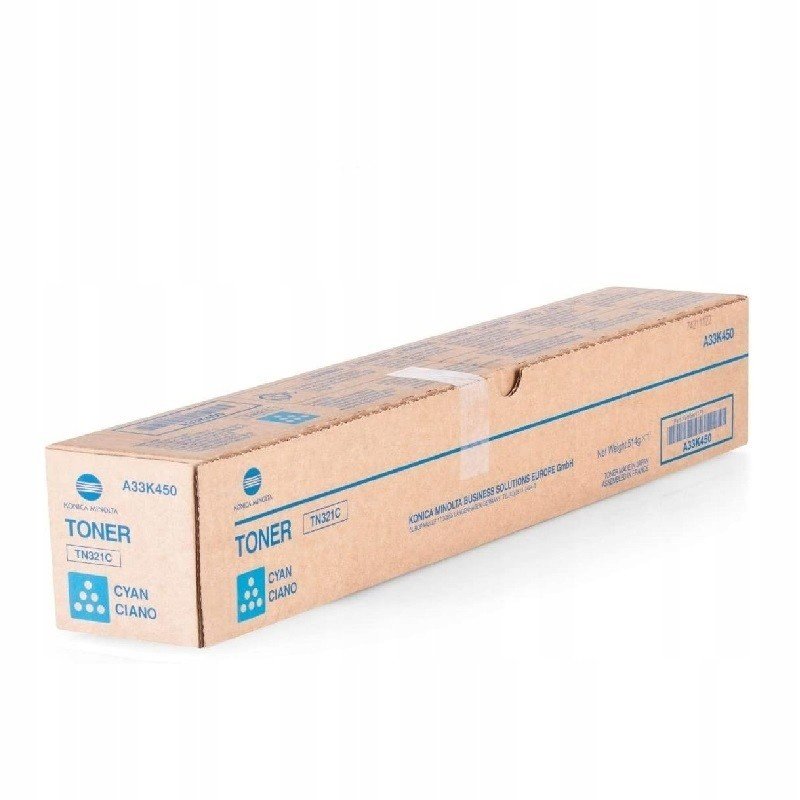 Toner TN-321C A33K45G Km BizHub C224 C284 C364 Org