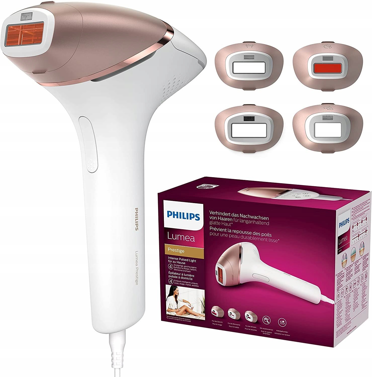 Laserový epilátor Philips Lumea 9000 BRI948