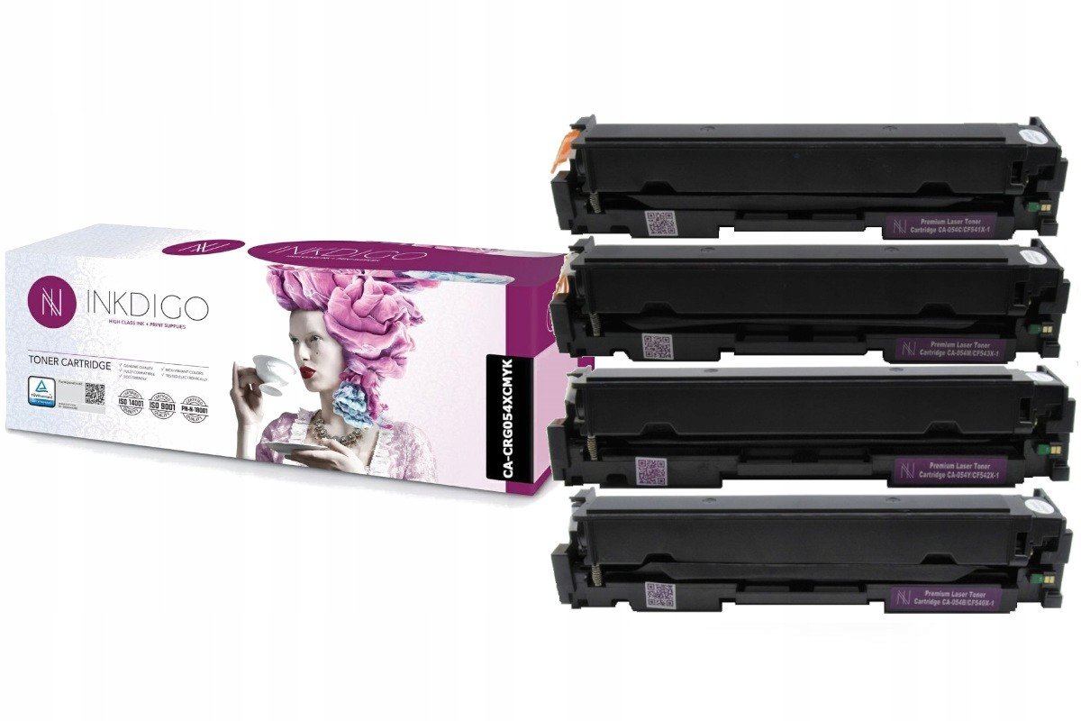 4x Toner pro Canon MF644Cdw MF645cx LBP624cw