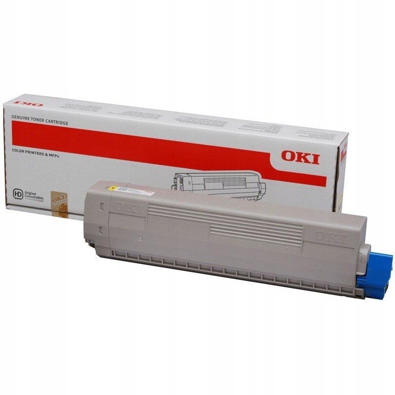 Toner Oki pro C822 7 300 stran žlutá