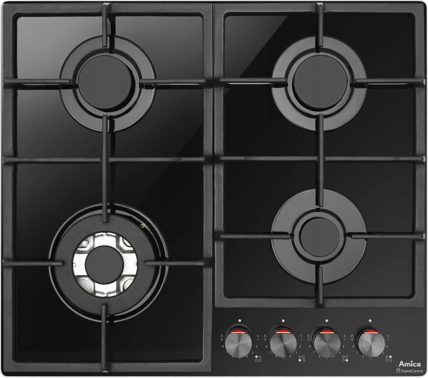 Varná deska plynová Amica PGCD6121ApFB černá