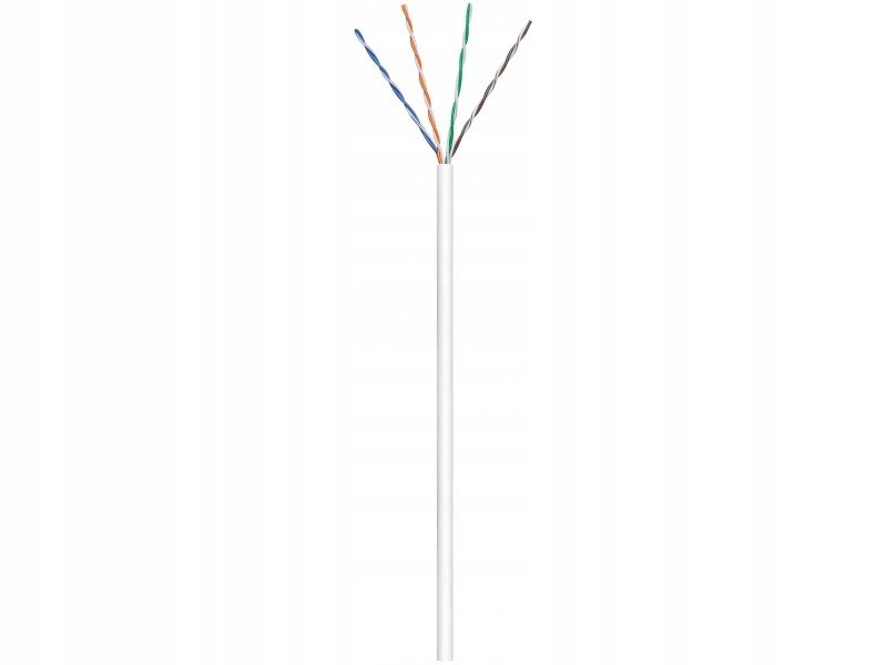 Kabel (linka) Cat 6 U/utp Cca 100m bílý