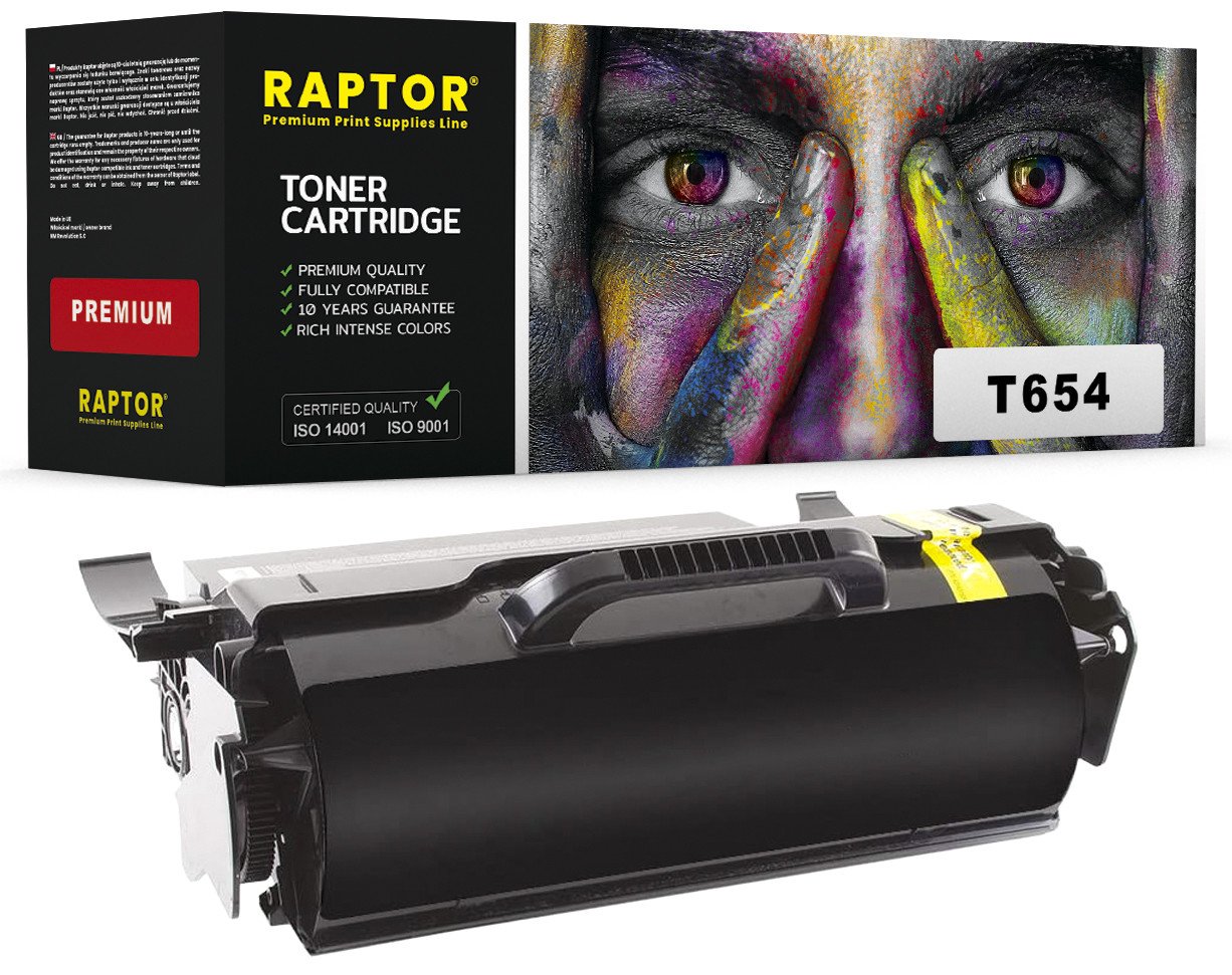 Toner Pro Lexmark T654X11E T654 T656 Premium