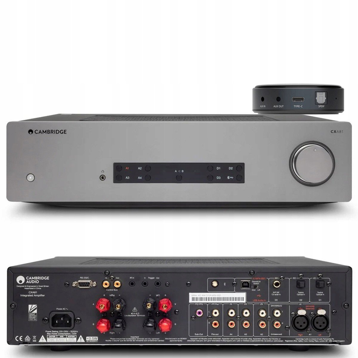 Cambridge Audio CXA81 stereo zesilovač