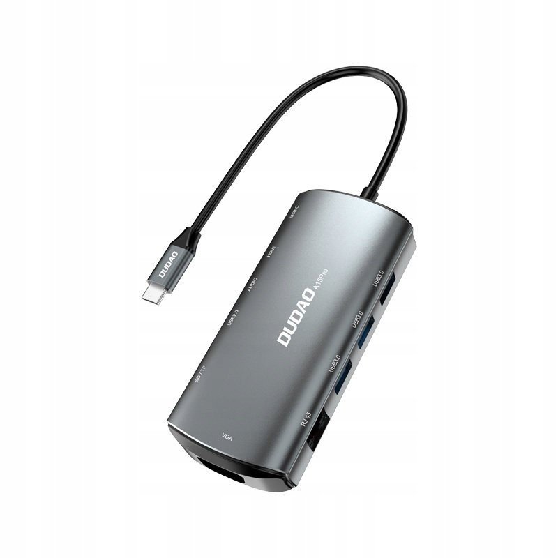 Dudao 11v1 multifunkční Hub Usb typ C