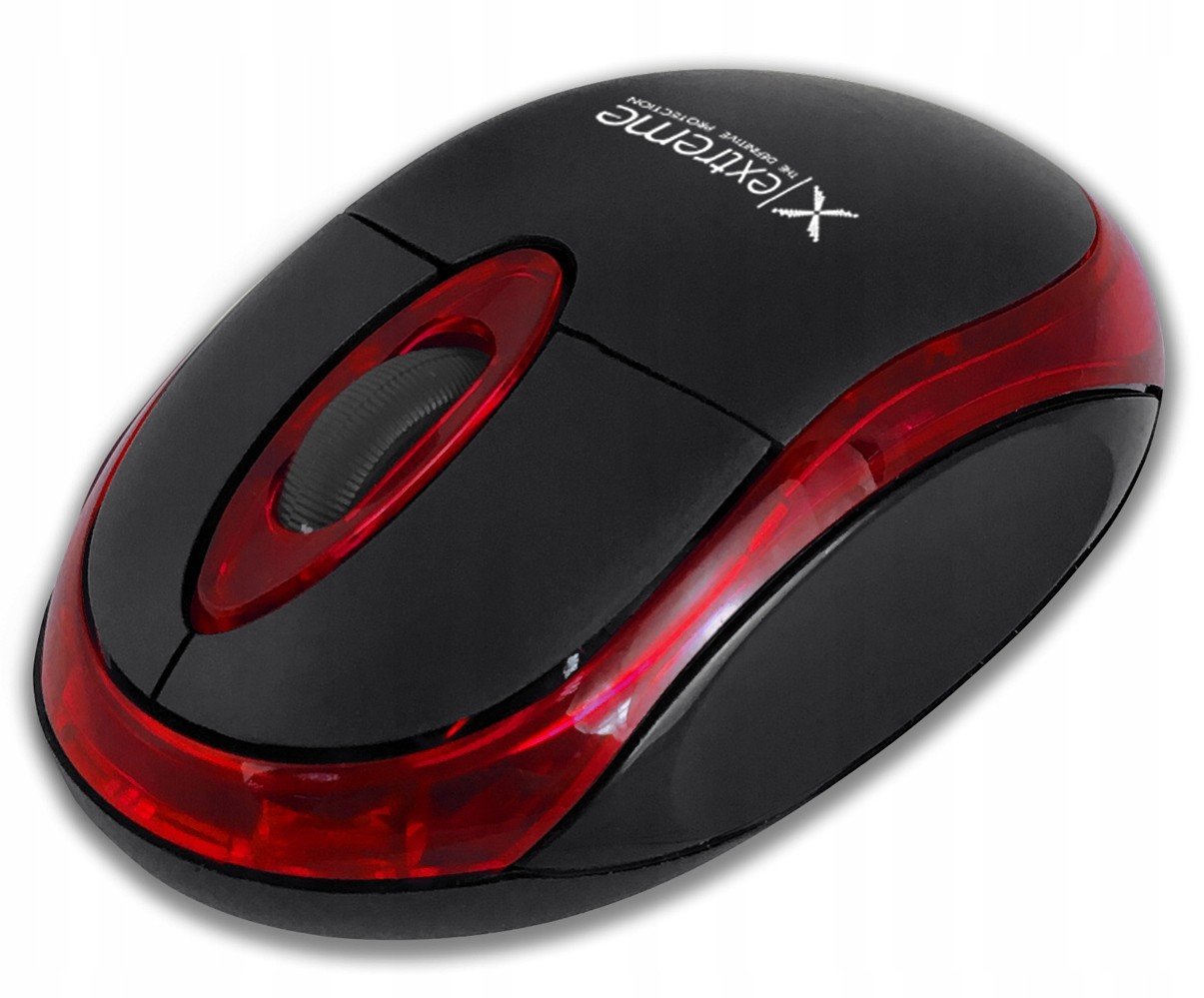 Myš Bezdrátová Myš Bluetooth červená