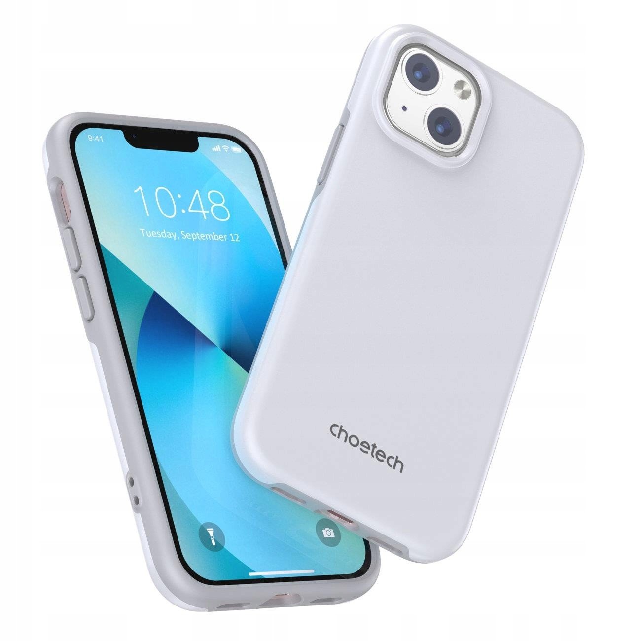 Zadní Choetech pouzdro case pro iPhone 13 bílé