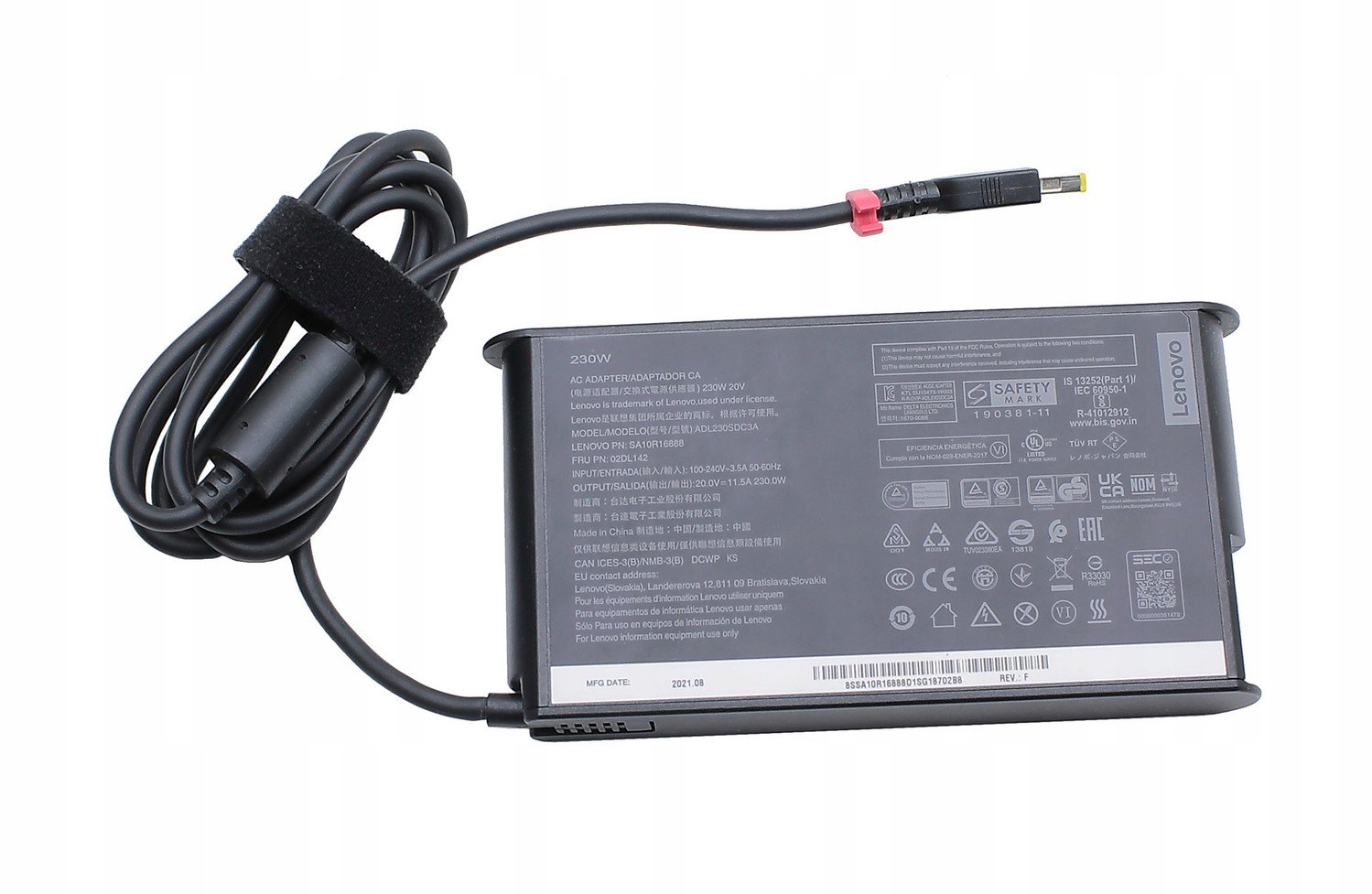 Napájecí Zdroj Lenovo 230W 20V 11.5A Legion Nový Model