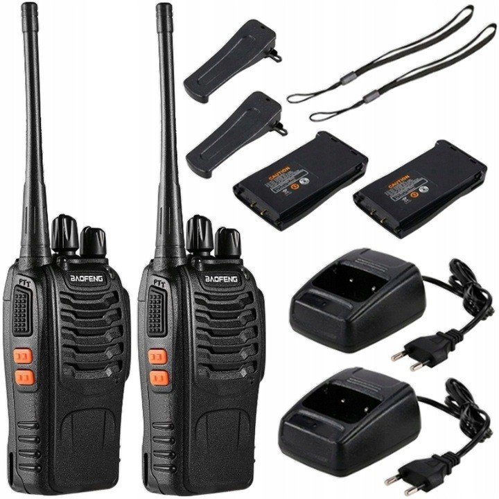 Baofeng 2x Království BF-888s Walkie Talkie Pmr