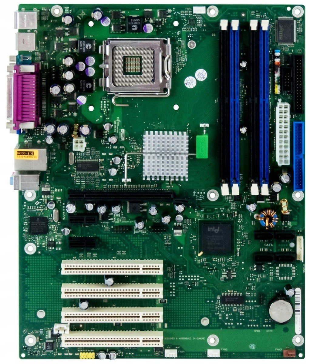 Deska Fujitsu D2156-S11 GS4 LGA775 DDR2 Pcie Pci