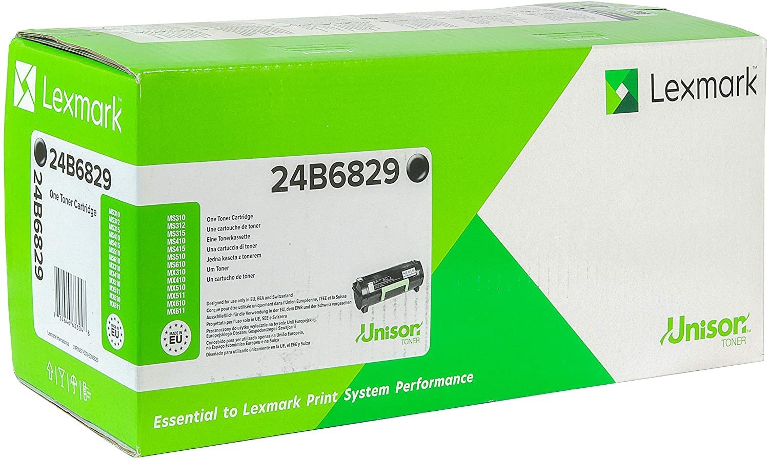 Toner 24B6829 pro Lexmark Ms MX 310 312 315 21,5K