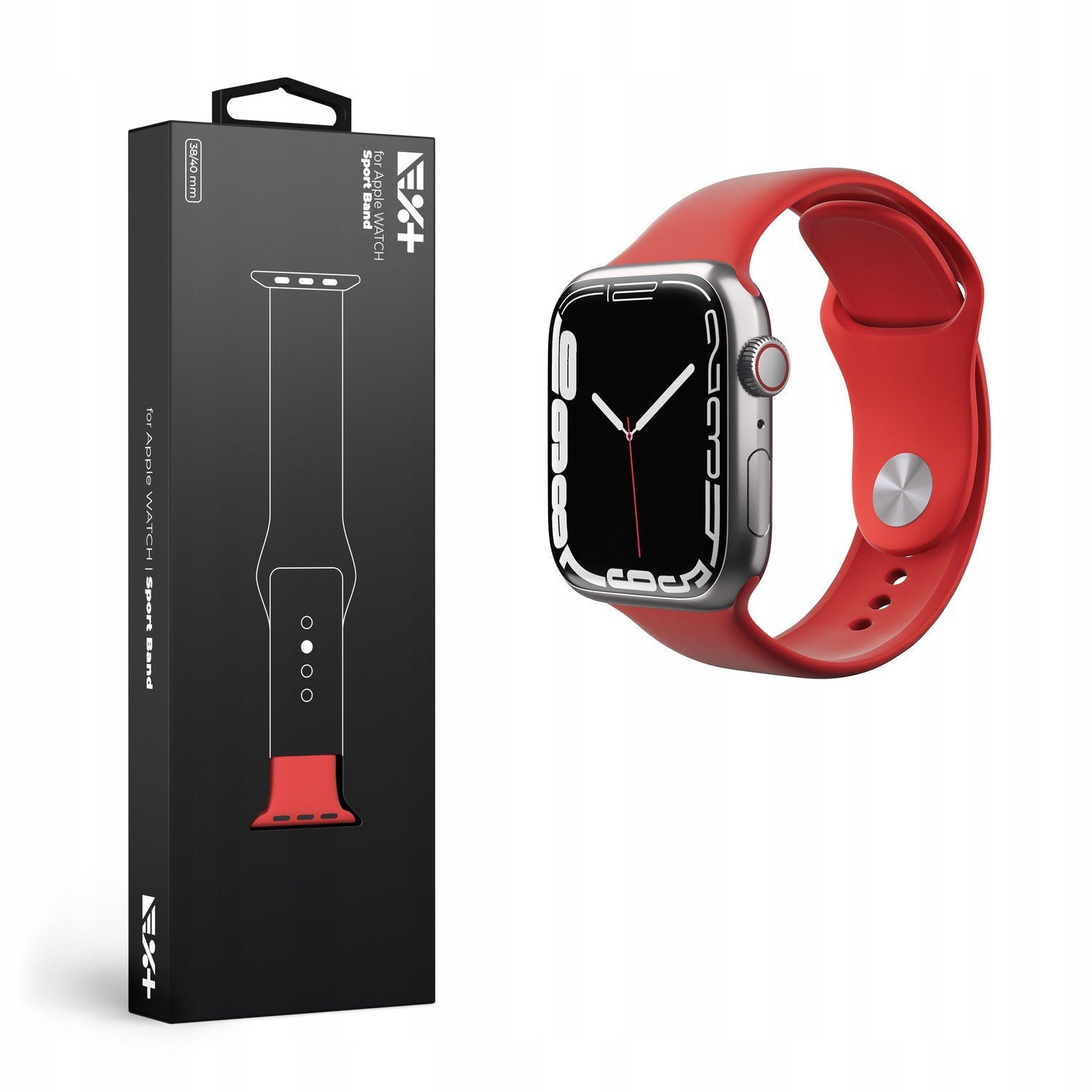 Silikonový řemínek Next One pro Apple Watch 38/40/41