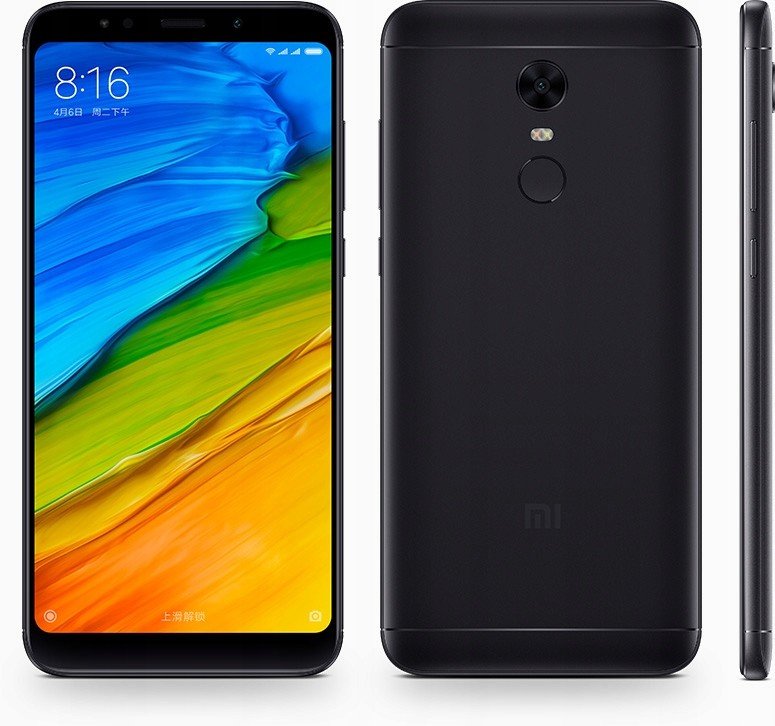 Smartphone Xiaomi Redmi 5 Plus 4 Gb 64 Gb černý