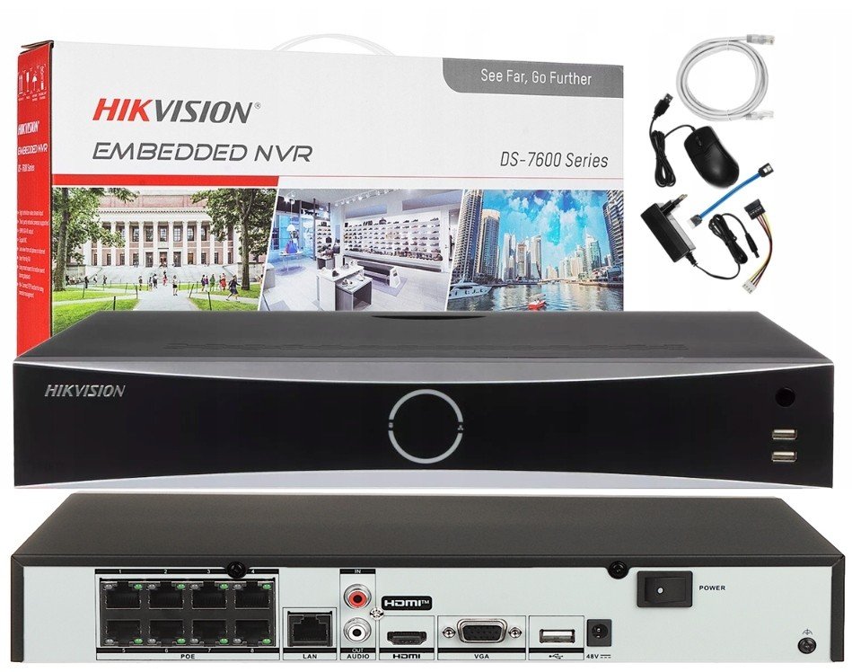 Hikvision rekordér DS-7608NXI-K1/8P Acusense