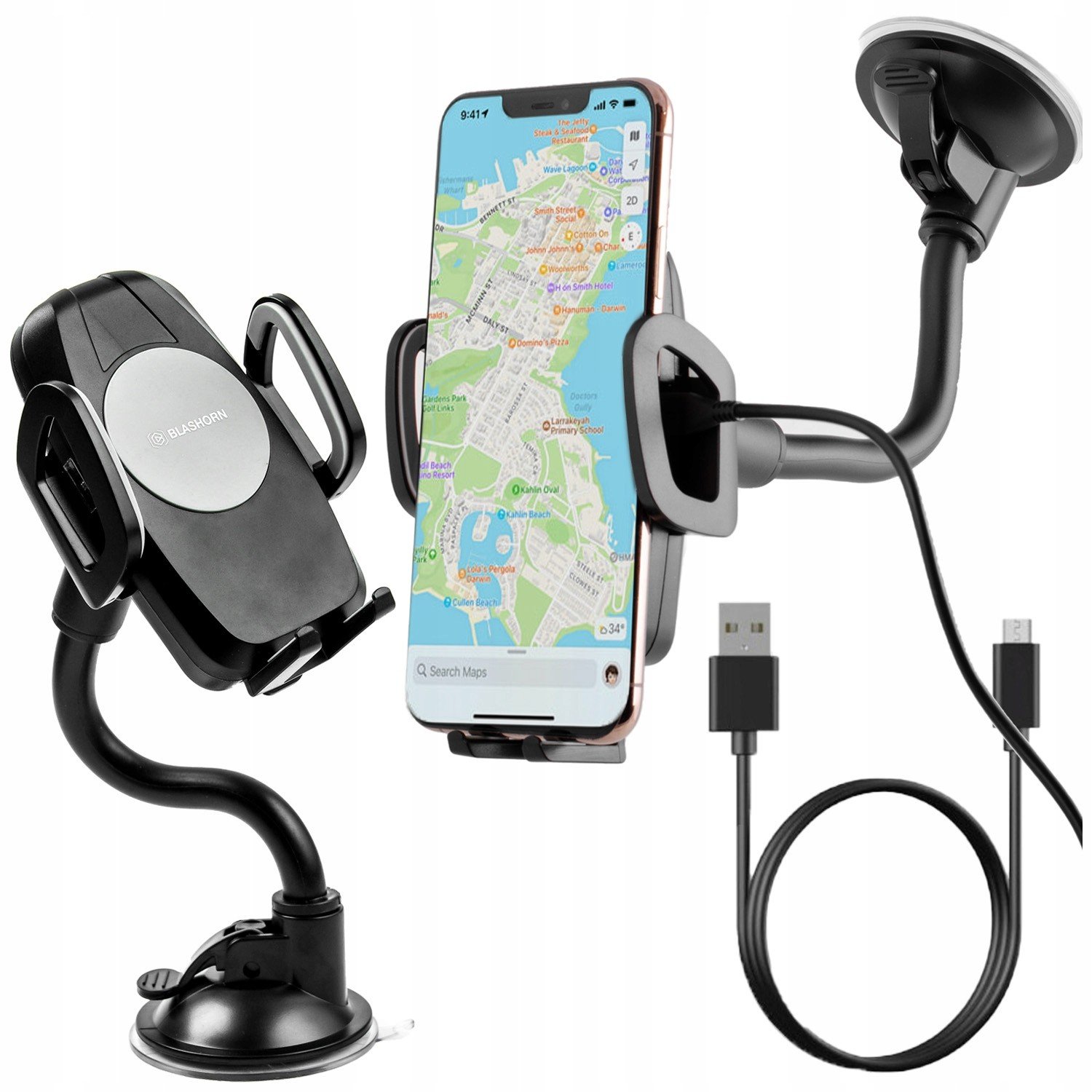 Univerzální Držák Do Auta Nabíječkou Indukce