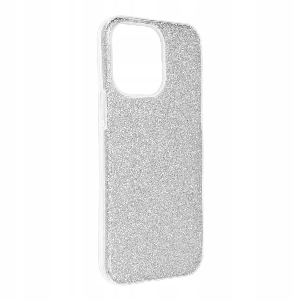 Pouzdro Shining pro Iphone 14 Pro Max stříbrné