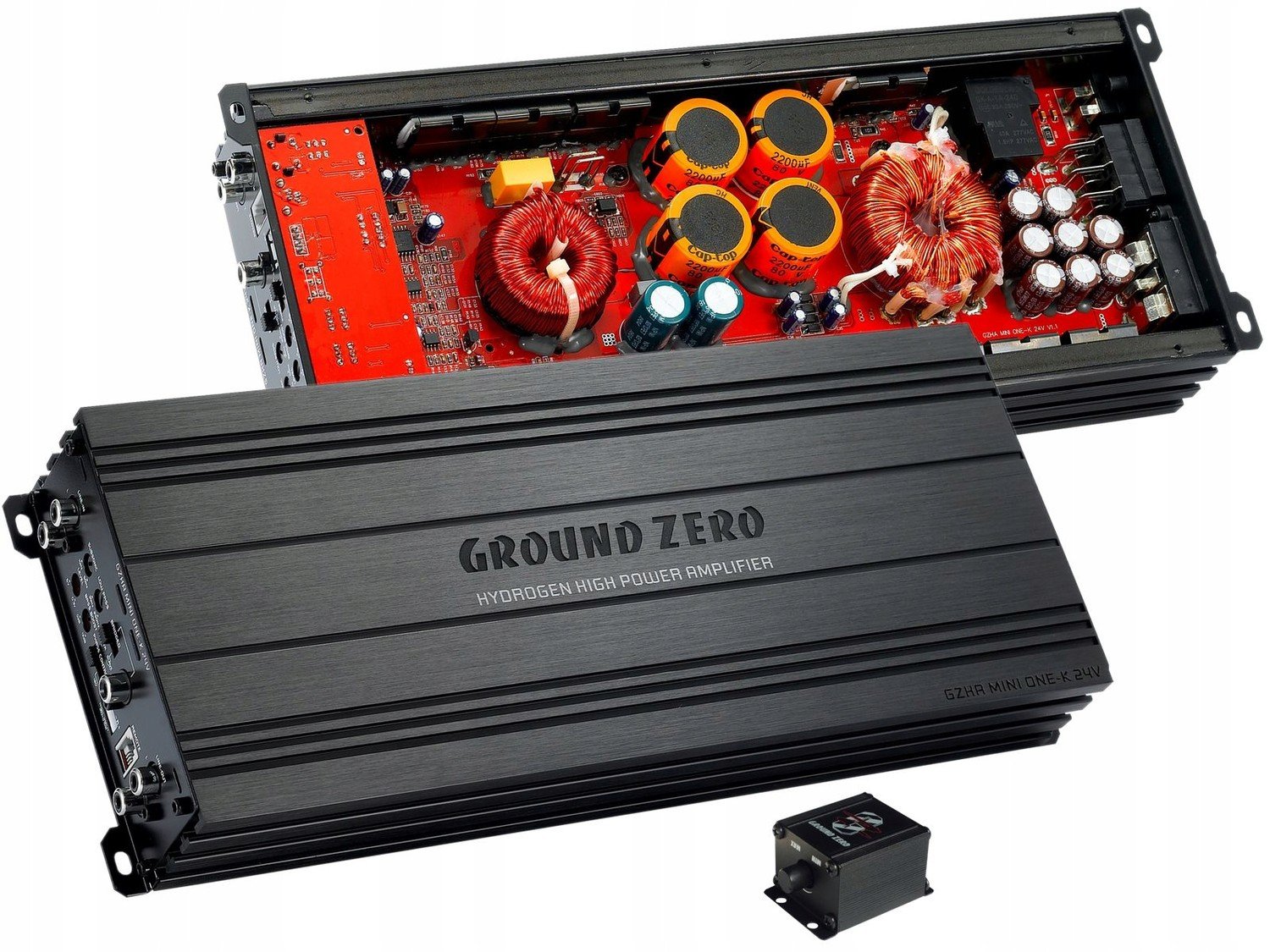 Ground Zero Gzha Mini One-k 24V zesilovač 1000W