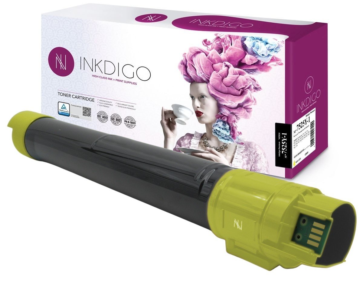 Inkdigo Toner Pro Xerox 7525 Yellow 15K 006R01520