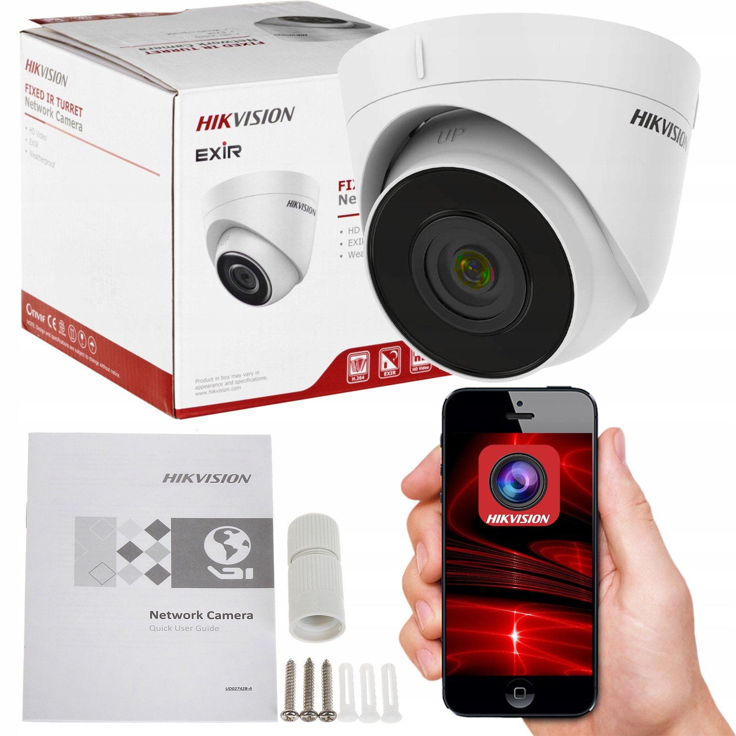 DS-2CD1321-I Ip Kamera Hikvision 2MP Monitorování