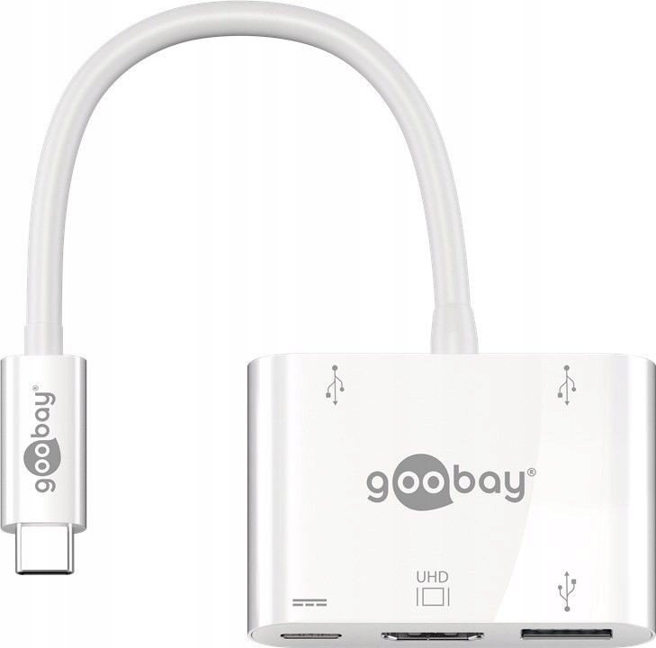 Adaptér Usb-c na Hdmi 3xUSB Usb-c Goobay