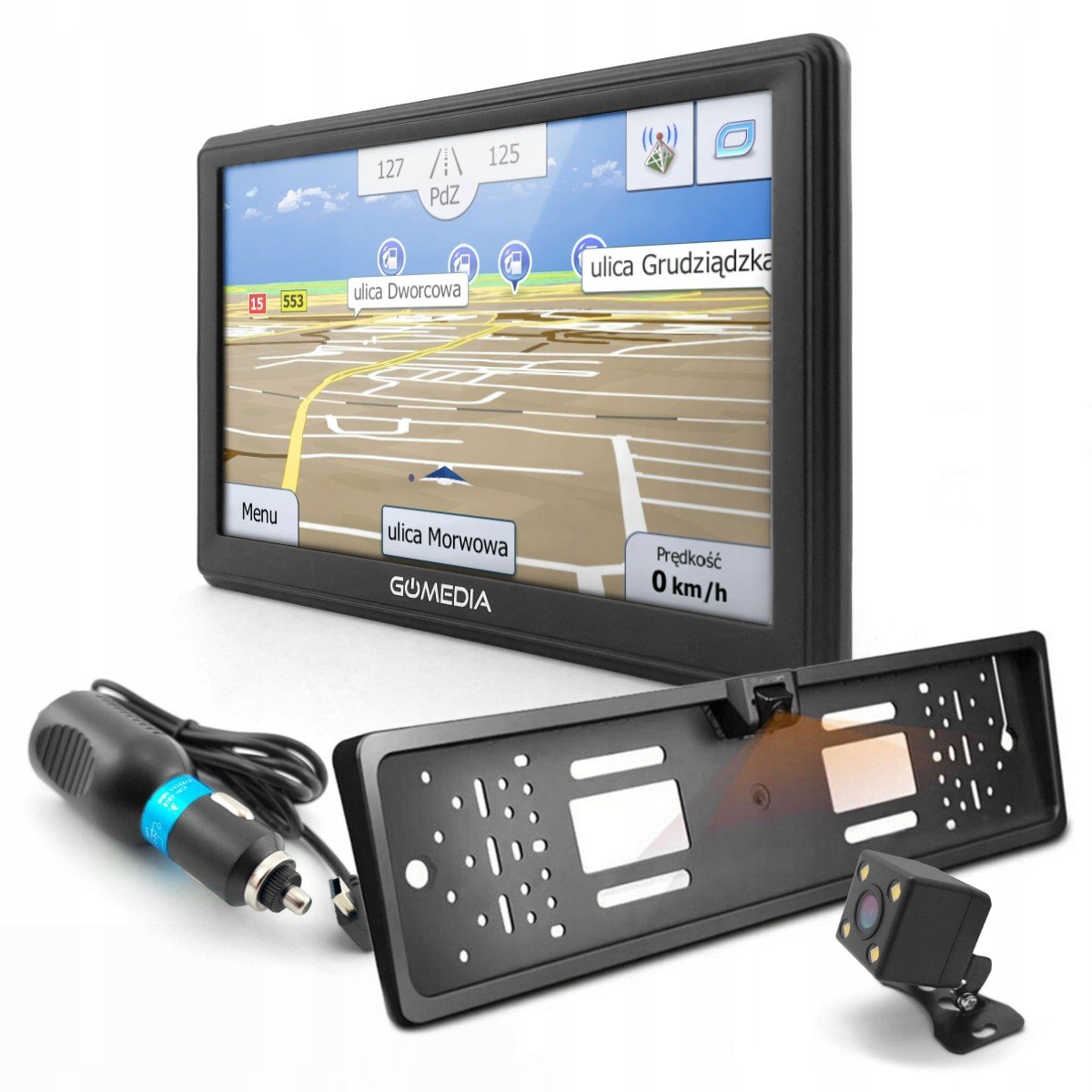 Navigace 7010 iGO Bluetooth kamera rámeček Tir