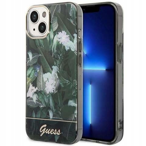 Pouzdro Guess Jungle Collection pro iPhone 14, kryt