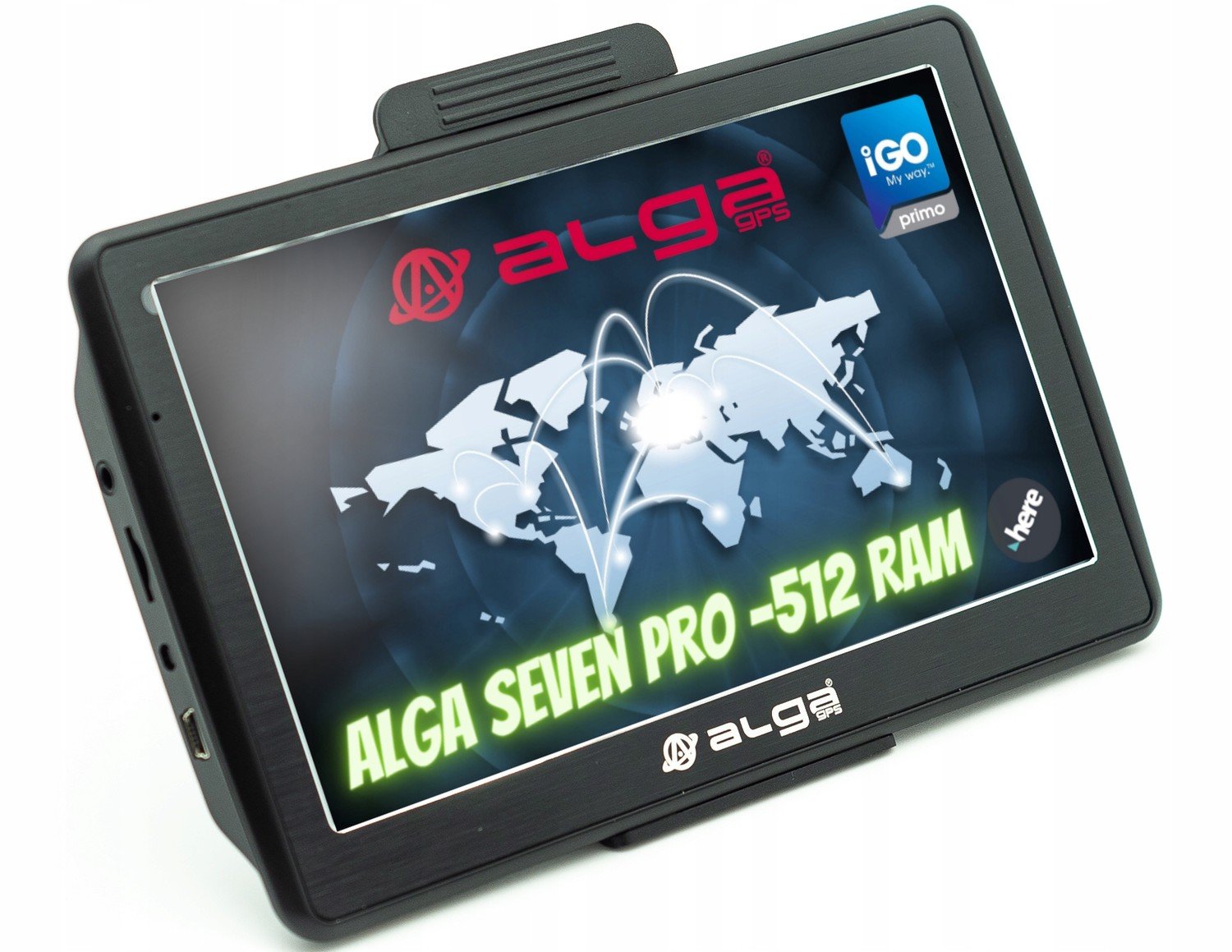 Alga Seven PRO-512 Ram, Gps navigace,TIR, iGO Adr