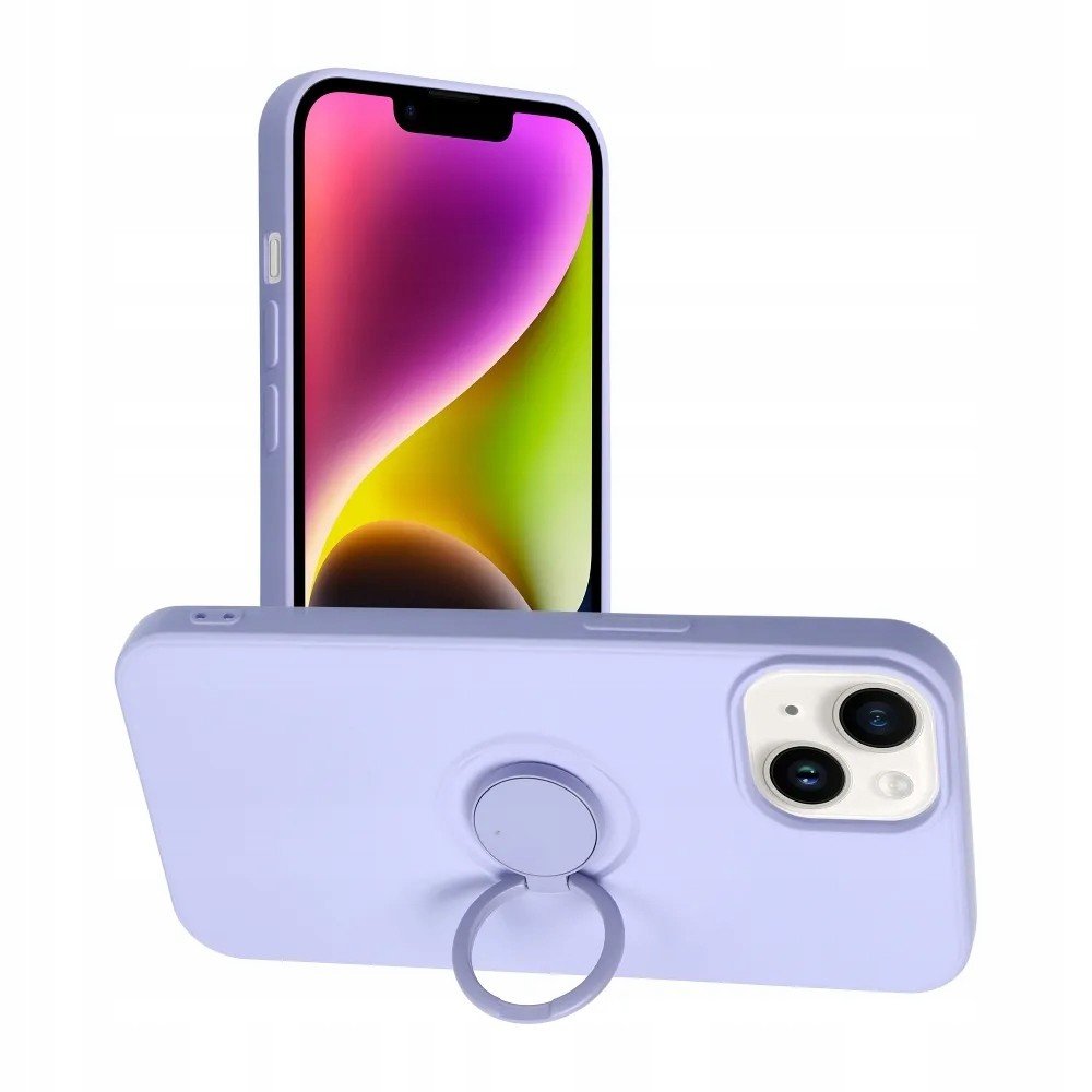 Pouzdro Forcell Silicone Ring pro Iphone 14 Plus