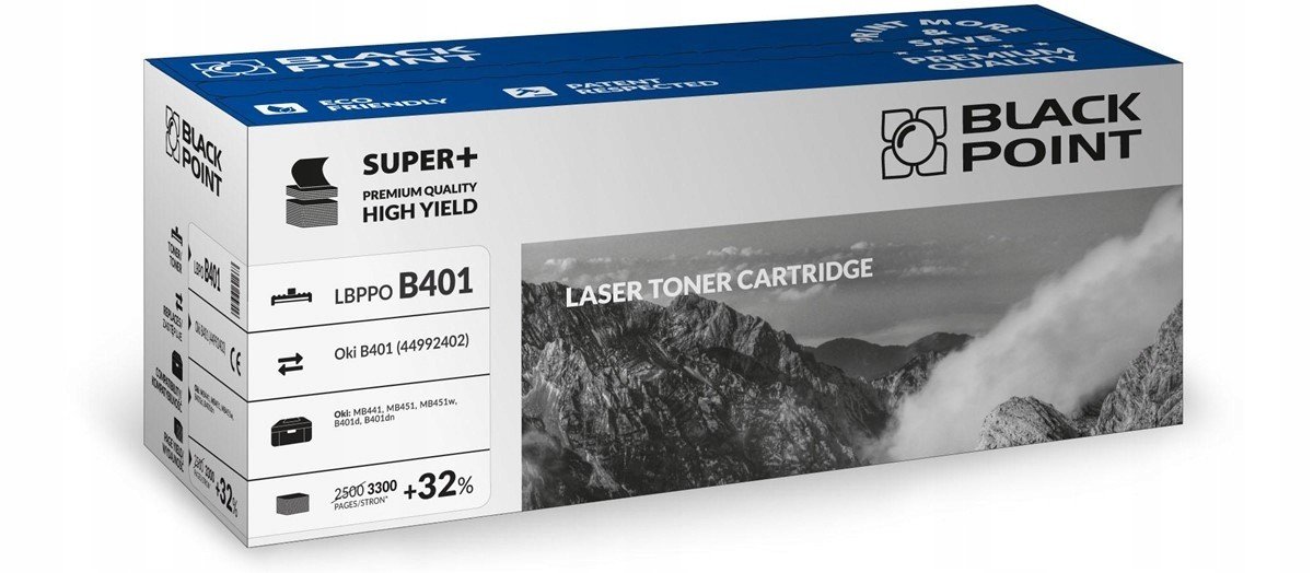 Toner Do Oky MB441 MB451 MB451W B401D B401DN Nový