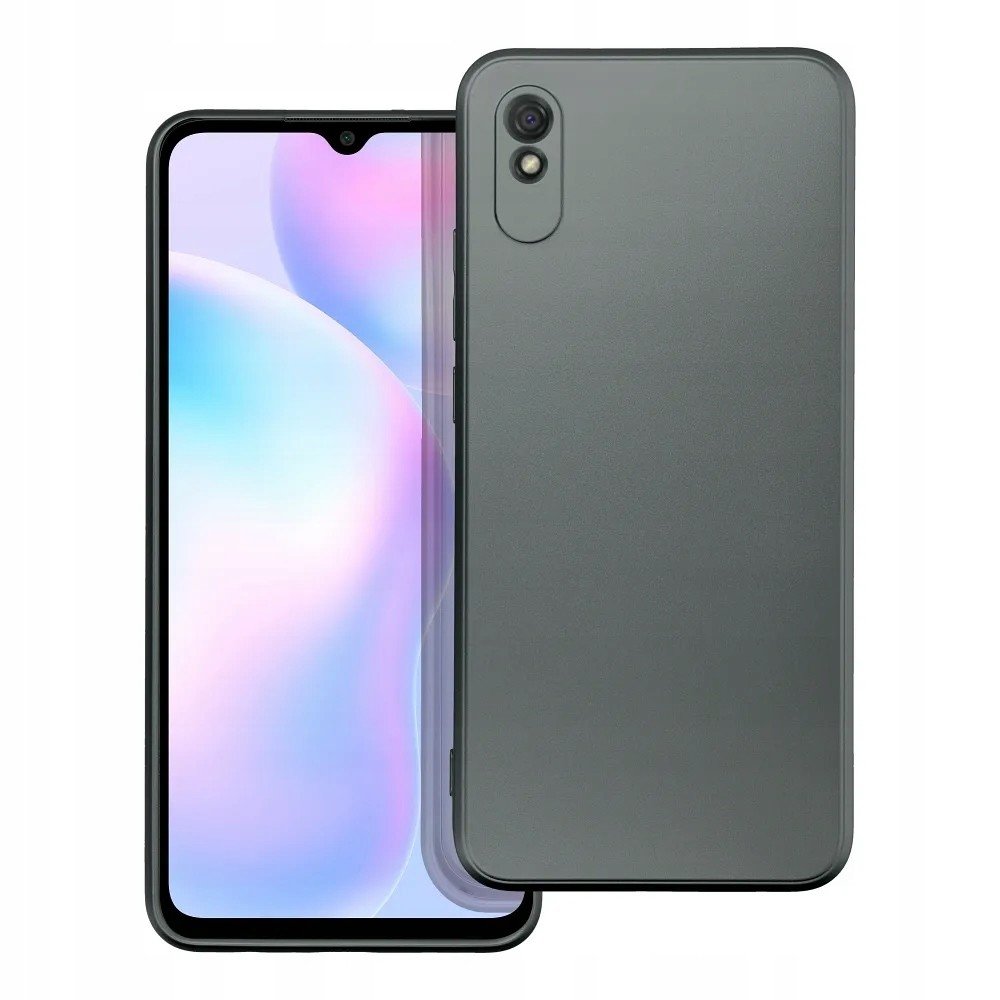 Pouzdro Metallic pro Xiaomi Redmi 9A 9AT šedé