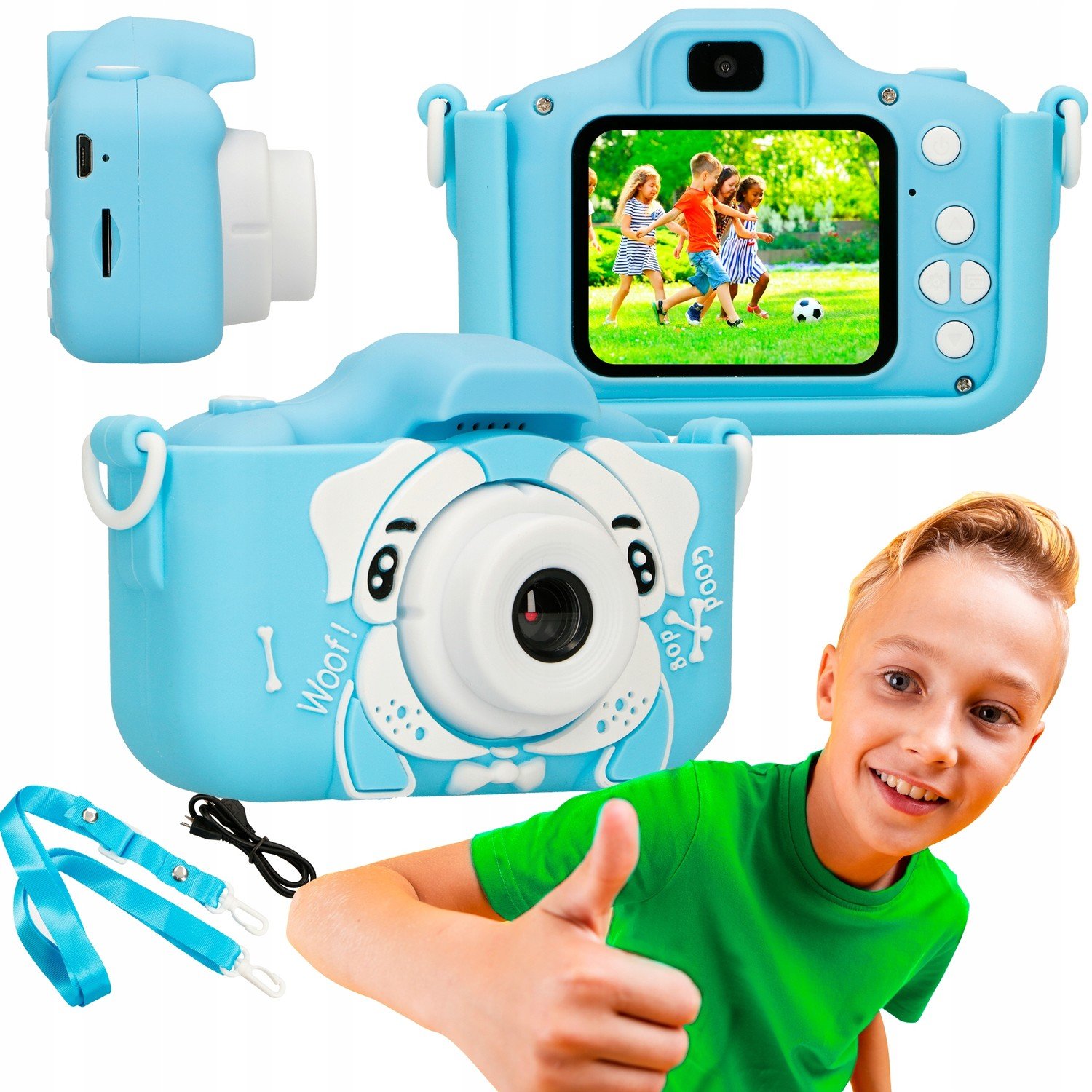 Digitální fotoaparát pro děti Fotografická kamera Hry