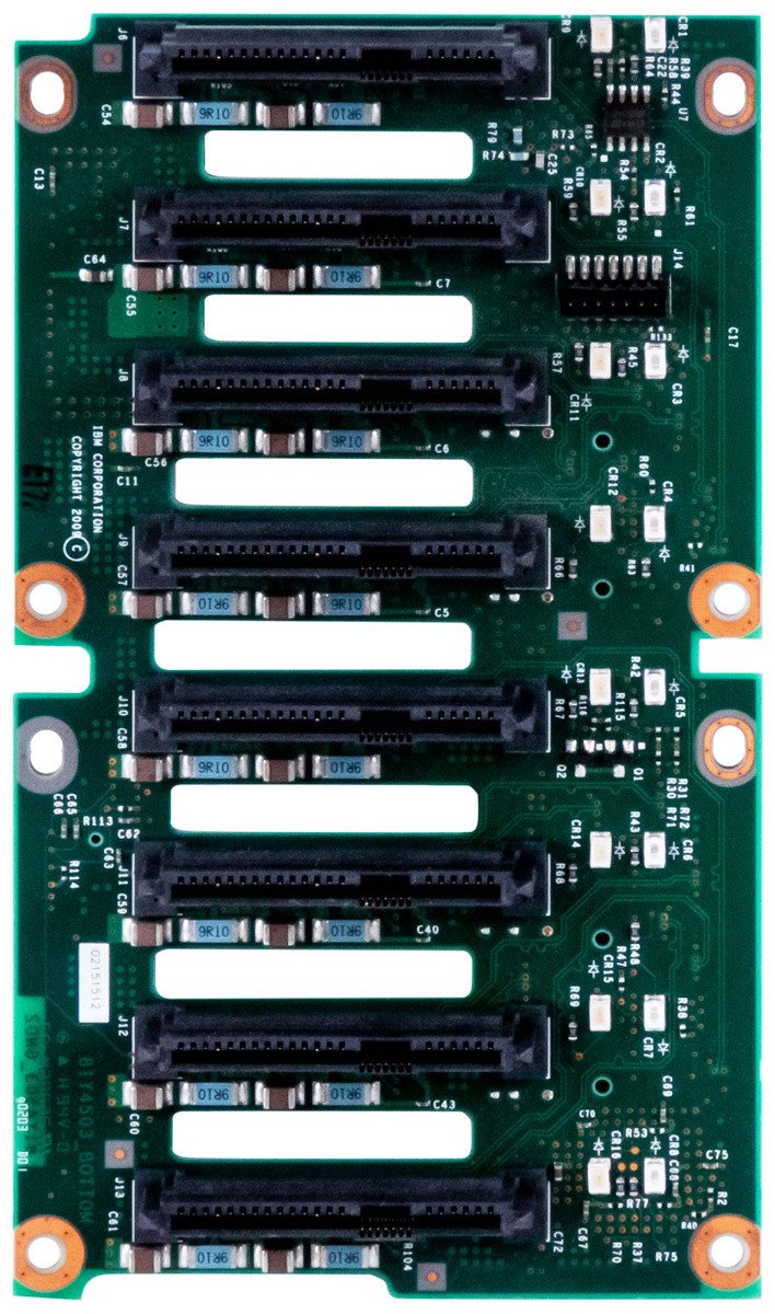 Ibm 46W9187 Backplane 8x Sas 2,5'' X3650 X3750 M4