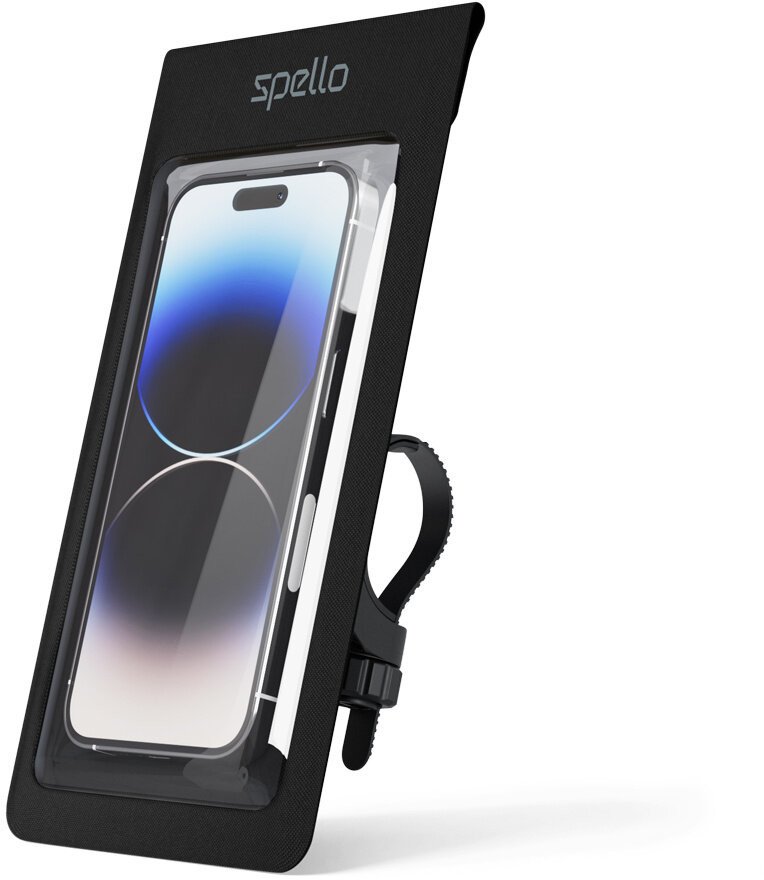 EPICO Spello voděodolný držák telefonu na řídítka - černá, 9915101300228