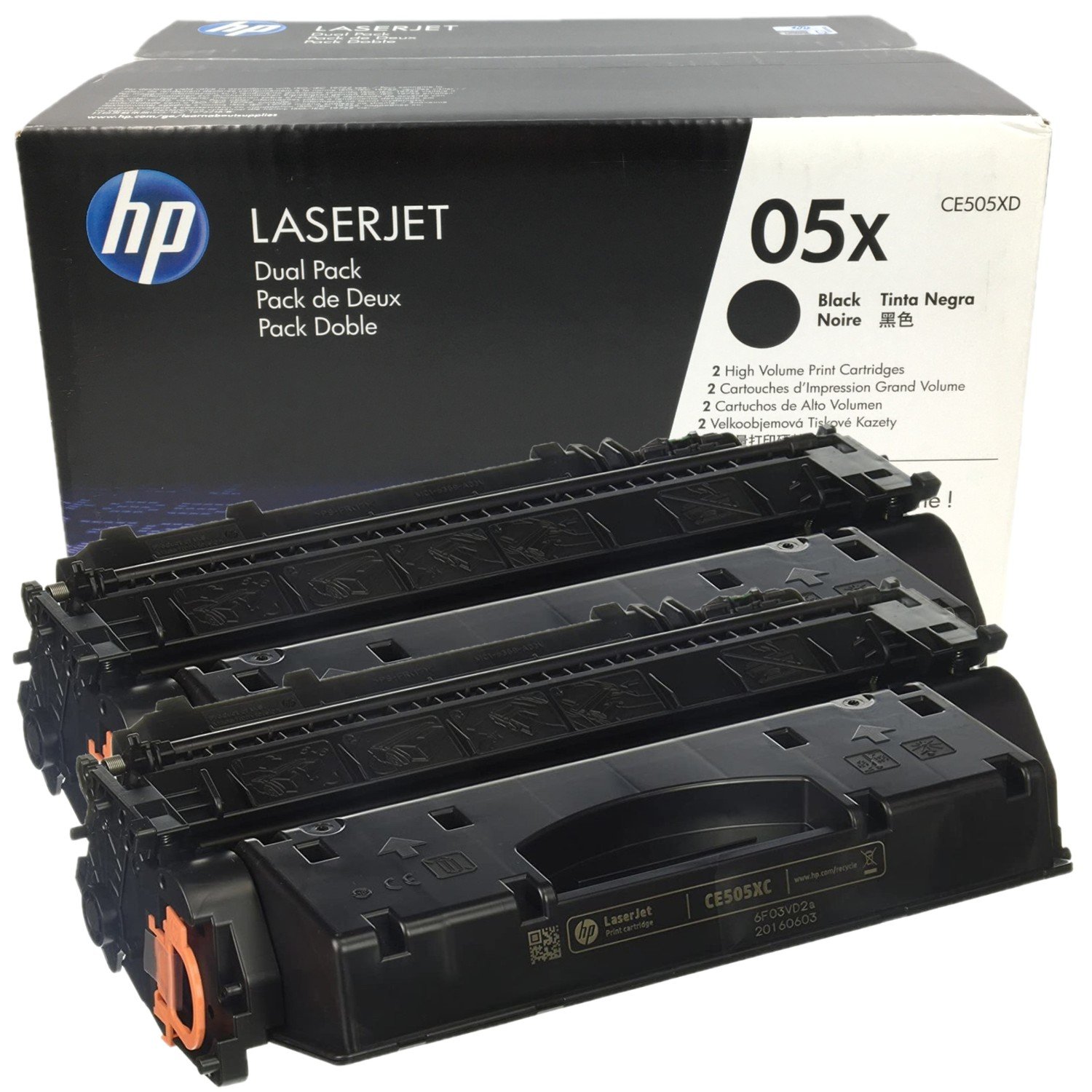 Toner Hp CE505XD 05X Hp LaserJet P2055 Dvoubalení