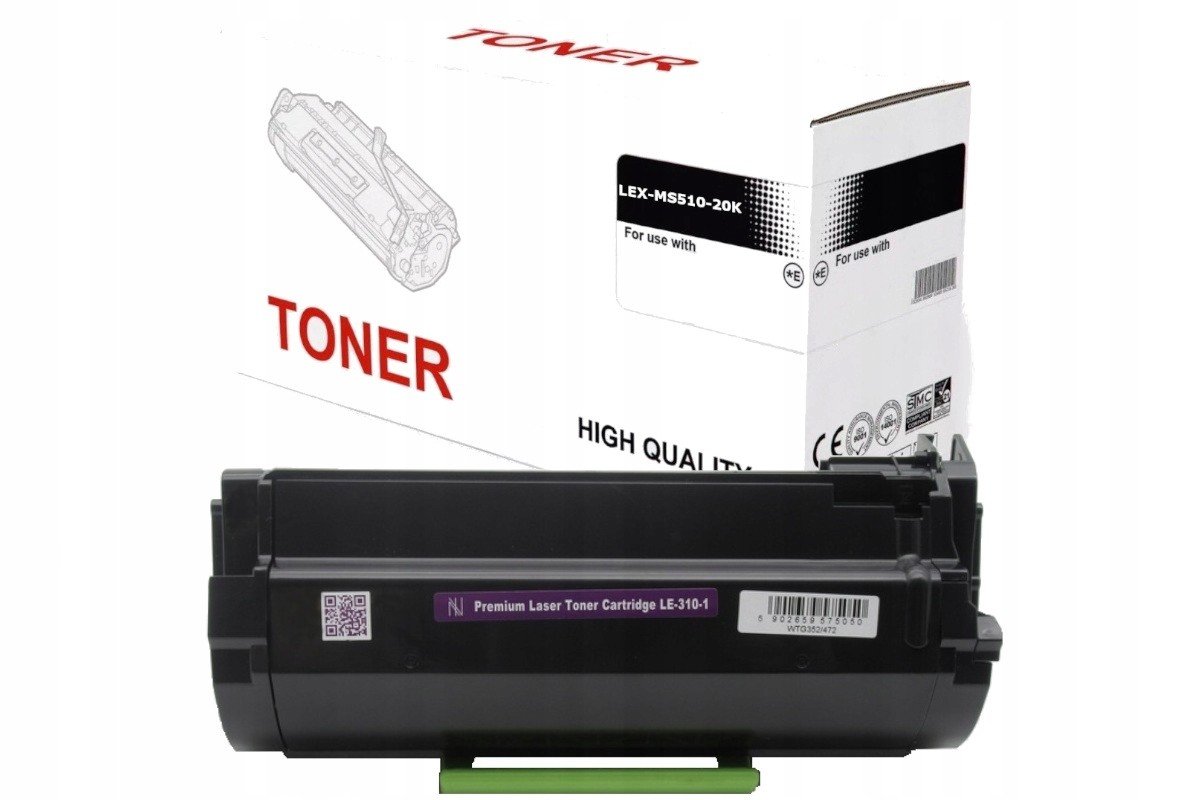 Toner Lexmark MS510 MS610 20K