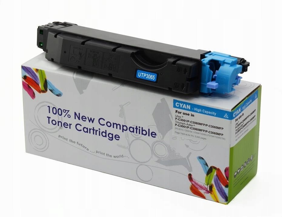 Toner Cartridge Web Cyan Utax 3060 náhradní PK501