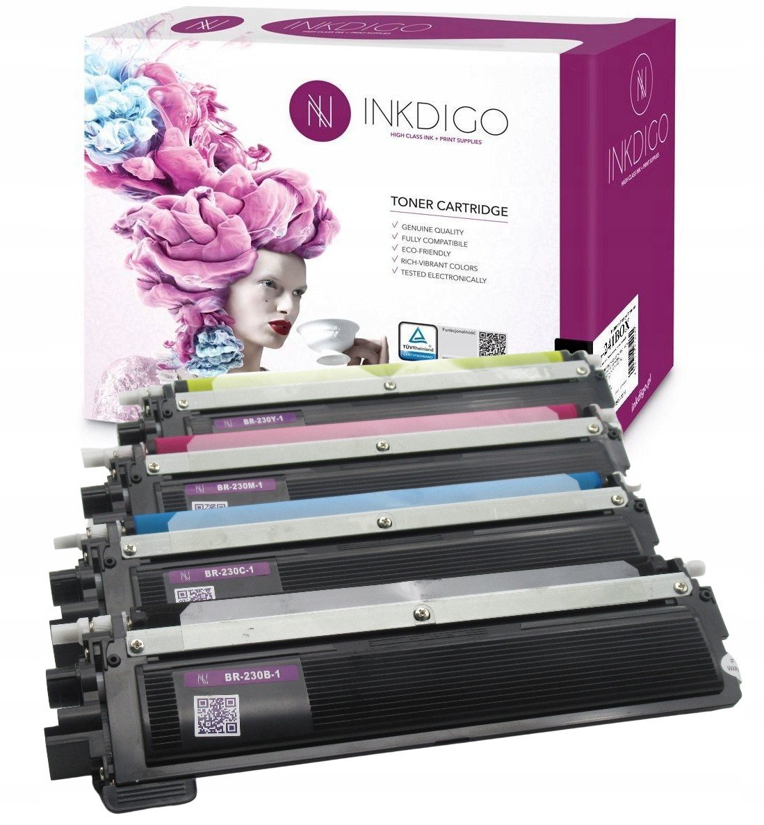 4x Toner pro Brother HL-3070CN HL-3070CW HL-3075CW