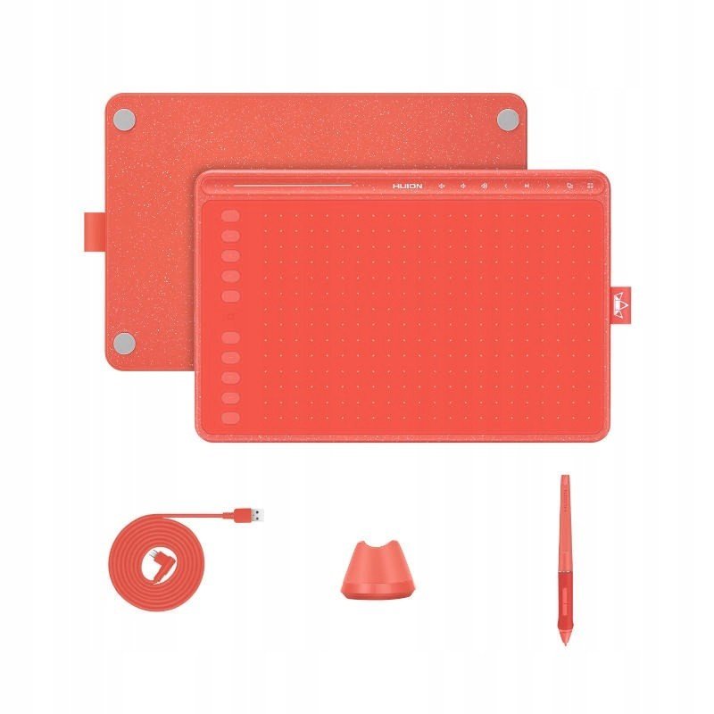 Grafický tablet Huion HS611 Red