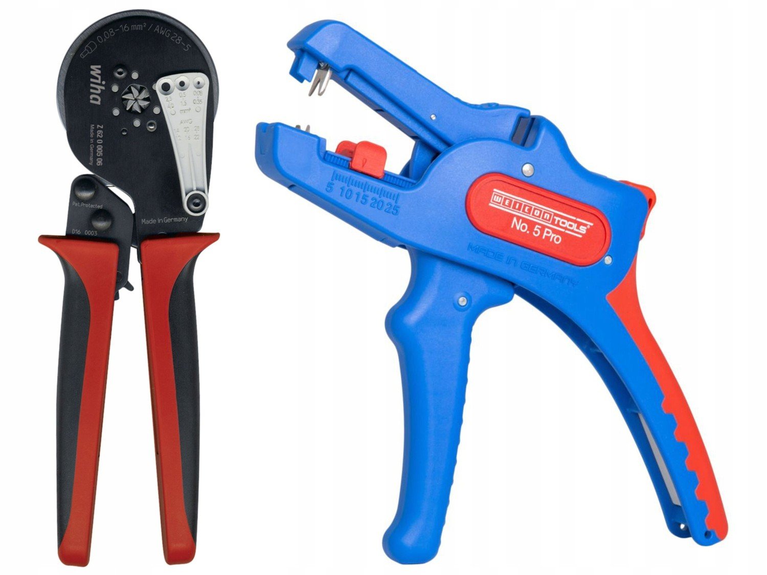 Wiha krimpovací kleště stahovák izolace 16mm2