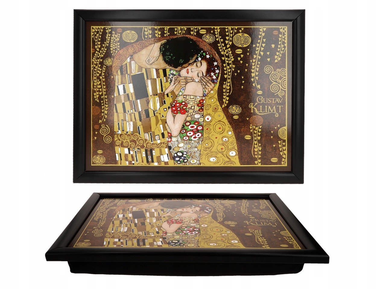 Stojan na notebook G. Klimt, Polibek (carma