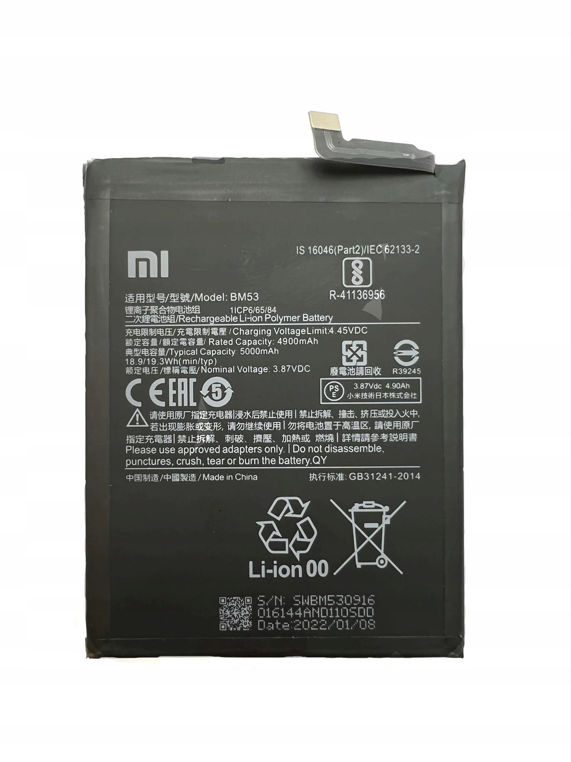 Baterie Xiaomi Mi10T 5G 10T Pro (BM53)