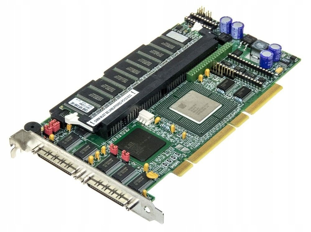 Intel A91205-100 SRCU32U Scsi Raid Pci-x 128 Mb