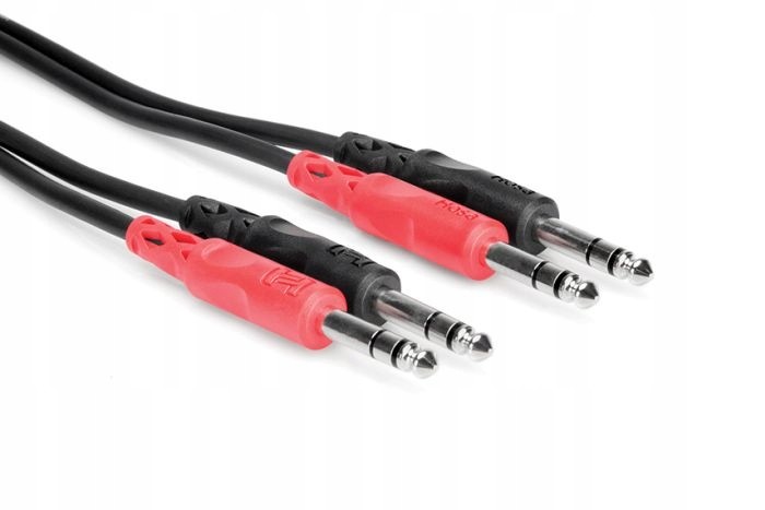 Hosa propojovací kabel 2xTRS 6,35mm-2xTRS 6,35mm