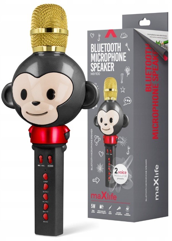 bluetooth mikrofon s karaoke reproduktorem pro děti