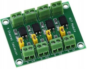 4 kanálový optoizolační modul PC817 12V Plc