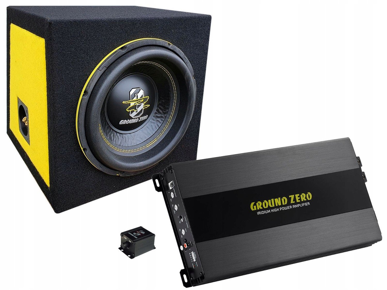 Ground Zero Gzrw 10XSPL D2 Bass Kit subwoofer 25cm