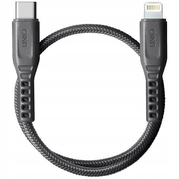 Uniq Flex kabel USB-C-Lightning 18W nylonový 30cm