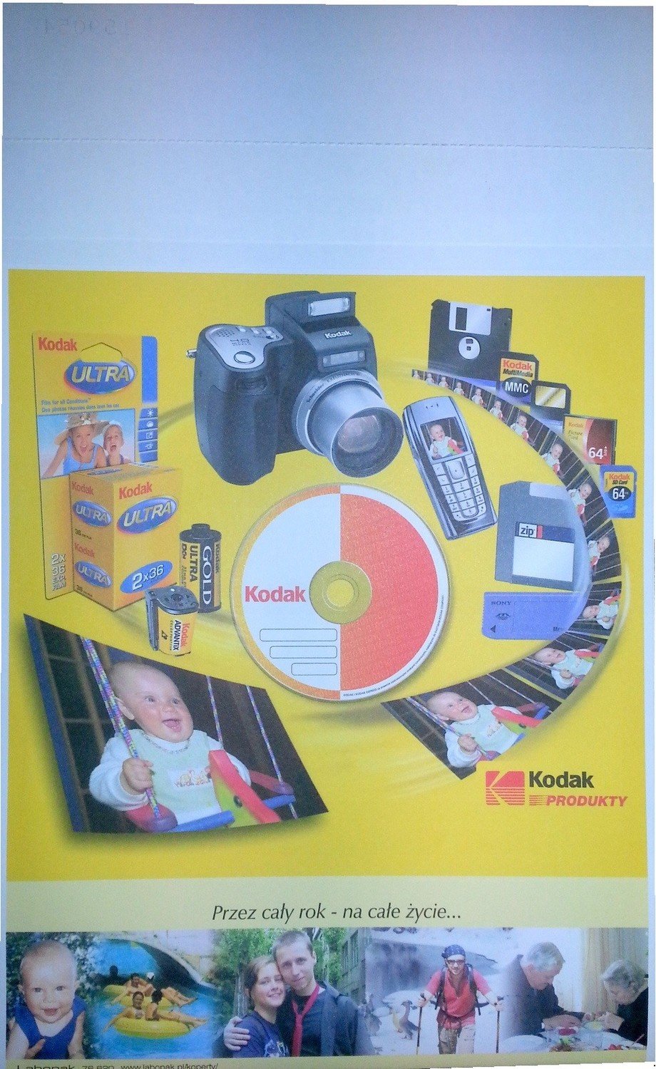 Pracovní obálky Labopak Kodak Produkty 1000 ks