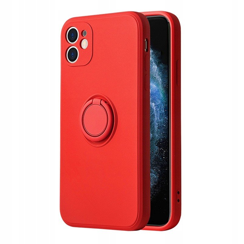 Vennus Silicone Ring pro iPhone 11 Pro červený