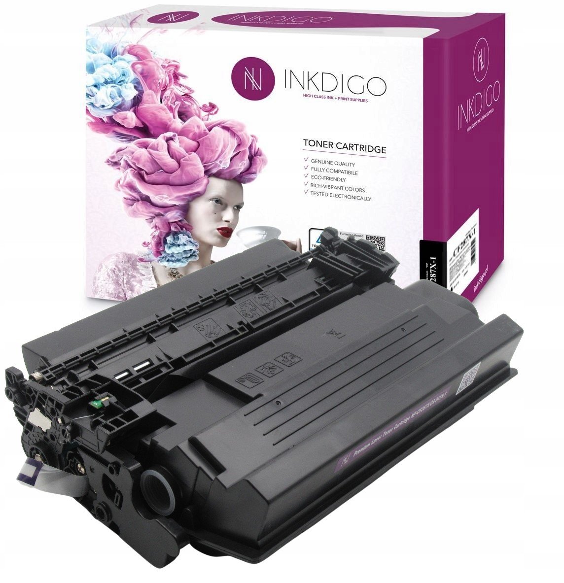 Toner Inkdigo Tuv Do Hp 87X LaserJet M506dn M506x